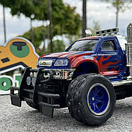 Монстр трак на радіоуправлінні EMBER Monster Truck Синій | Машина на пульті управління | Машинка на радіокеруванні, фото 3