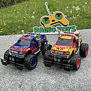 Монстр трак на радіоуправлінні EMBER Monster Truck Червоний | Машина на пульті управління | Машинка на радіокеруванні, фото 7