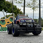 Монстр трак на радіоуправлінні EMBER Monster Truck Синій | Машина на пульті управління | Машинка на радіокеруванні, фото 7
