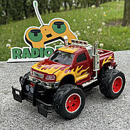 Монстр трак на радіоуправлінні EMBER Monster Truck Червоний | Машина на пульті управління | Машинка на радіокеруванні, фото 2