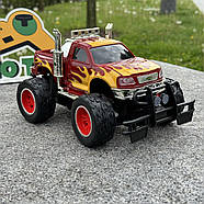 Монстр трак на радіоуправлінні EMBER Monster Truck Червоний | Машина на пульті управління | Машинка на радіокеруванні, фото 8