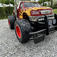 Монстр трак на радіоуправлінні EMBER Monster Truck Червоний | Машина на пульті управління | Машинка на радіокеруванні, фото 5