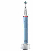 Электрическая зубная щетка Oral-B PRO3 3000 D505-513-3-Sensitive-Blue голубая высокое качество