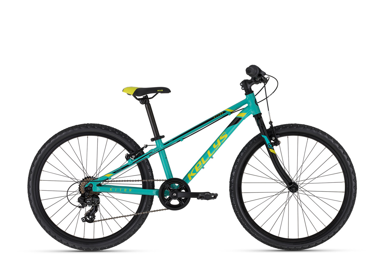 Велосипед дитячий Kellys Kiter 30 Turquoise (24") 280мм (8585053808060)