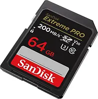 Карта пам'яті SanDisk Extreme Pro SD 64GB C10 UHS-I (SDSDXXU-064G-GN4IN)