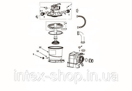 Резервуар Intex 12711 для піску (26644), фото 3