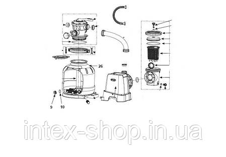 Резервуар Intex 12712 для піску (26646), фото 3