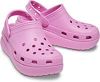 Classic Crocs Cutie Clog Taffy Pink сабо для девочки.