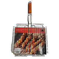 Решітка для гриля 62*32*36*4,5см Zauberg
