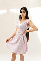 Женское летнее платье фиолетовое № 23063 (42-46)