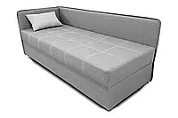 Диван-ліжко одномісний Бета (стандарт) світло-сірий