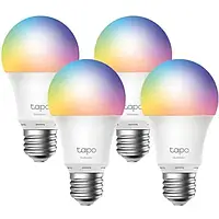 Світлодіодна лампа LED TP-Link Smart LED Wi-Fi Tapo L530E N300 Multicolor 4 шт (TAPO-L530E-4-PACK)