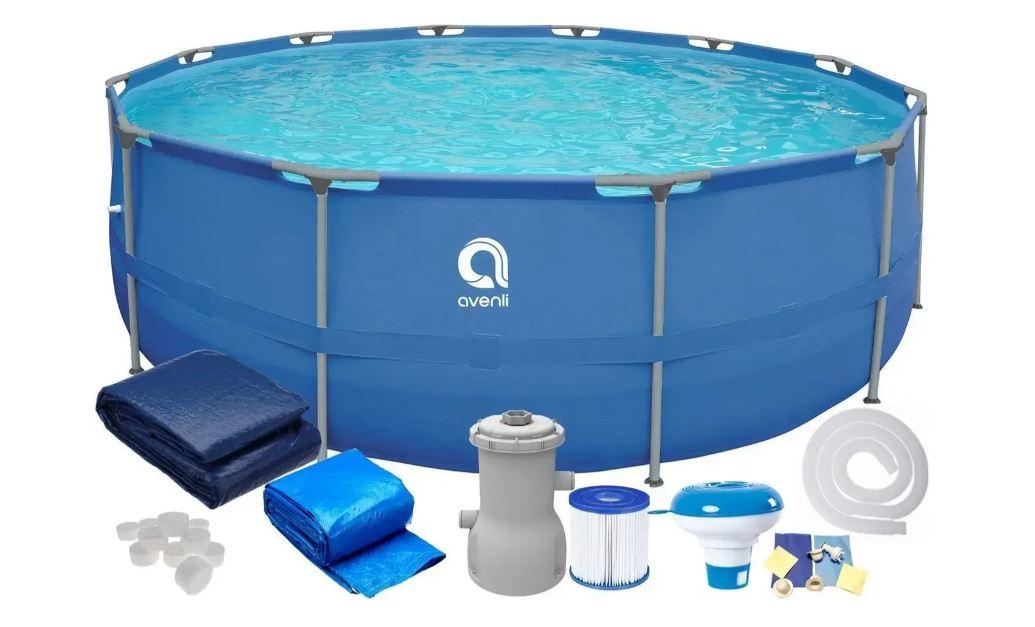Басейн каркасний AVENLI 305 x 76 см комплект 16в1