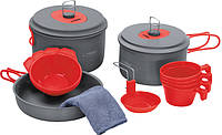 Набор посуды Terra Incognita Quatro Серый с красным (TI-QUATRO) PR, код: 1210654