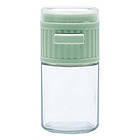 Баночка для спецій з дозатором 0,5 г, 170мл, Зелена / Сільничка / Баночка для солі / Банка для спецій, фото 3