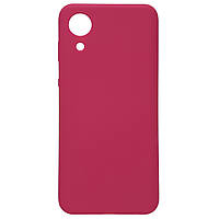 Чехол Full Silicone Case Samsung Galaxy A03 Core Rose Red UN, код: 8109388