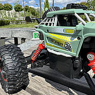 Монстр Трак на радіоуправлінні Desert Storm Off-Road Зелений | Машина на радіокеруванні | Monster Truck, фото 6