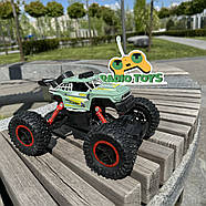 Монстр Трак на радіоуправлінні Desert Storm Off-Road Зелений | Машина на радіокеруванні | Monster Truck, фото 4