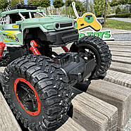 Монстр Трак на радіоуправлінні Desert Storm Off-Road Зелений | Машина на радіокеруванні | Monster Truck, фото 3