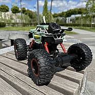 Монстр Трак на радіоуправлінні Desert Storm Off-Road Зелений | Машина на радіокеруванні | Monster Truck, фото 2