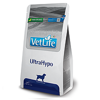 Сухой лечебный корм для собак Farmina Vet Life ULTRAHYPO диет. питание, для уменьшения непереносимости