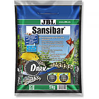 Чёрный донный грунт JBL Sansibar Dark для пресноводных и морских аквариумов, 5 кг