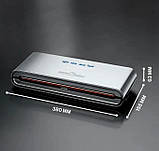 Автоматичний вакуумний пакувальник їжі для дому з пакетами Profi Cook PC-VK 1080 Вакууматор для продуктів, фото 3