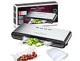 Автоматичний вакуумний пакувальник їжі для дому з пакетами Profi Cook PC-VK 1080 Вакууматор для продуктів, фото 2
