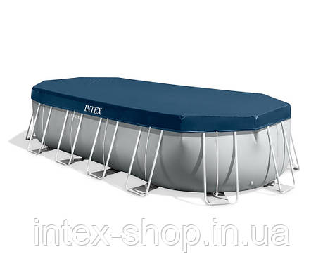 Тент Intex 12739 для овального каркасного басейну (610х305 см), фото 1