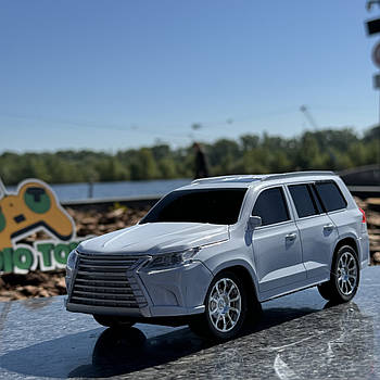 Джип на радіоуправлінні Lexus LX600 Білий | Машинки на пульті управління | Машина на радіокеруванні