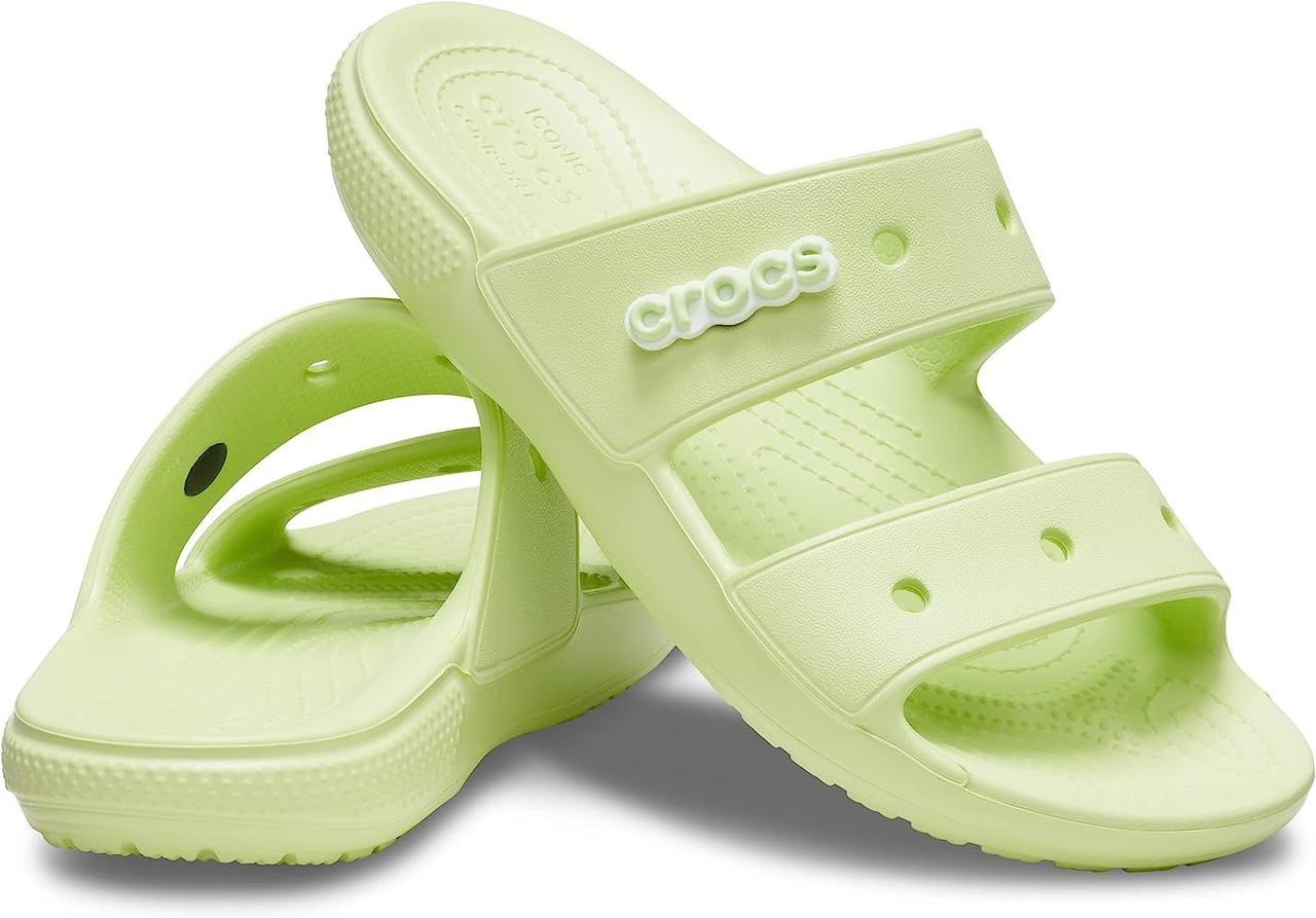 Crocs Classic sandal шльопанці жіночі крокс W9/ 39-40/ стопа 25.5 см фісташкові.