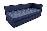 Диван-ліжко одномісний Бета (стандарт) рогожка джинс, фото 6