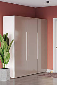 Шафа 3Д Афіна МДФ Капучіно глянець