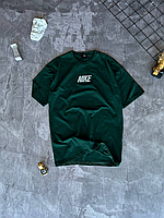 Мужская зеленая футболка Nike ( рефлектив )