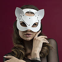 Маска кошки Feral Fillings Catwoman Mask натуральная кожа Белый (SO3408) FS, код: 1766461