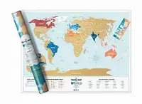 Travel Map Holiday Lagoon World ENG