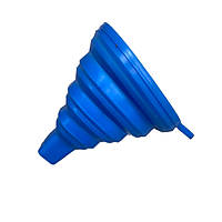 Воронка раскладная силиконовая 8*9 см Stenson 622/6783 синяя
