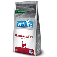 Сухий корм Farmina Vet Life Gastrointestinal для кішок, у разі захворювання шлунково-кишкового тракту, 2 кг
