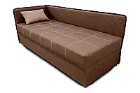 Диван-кровать одноместный Бета (стандарт) коричневый
