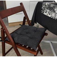 Подушка на стілець Прованс Black Milan 40х40 4823093434608 b