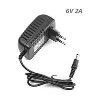 Адаптер живлення AC/DC adapter 6V 2A роз'єм 5.5*2.5mm Happy Home 086