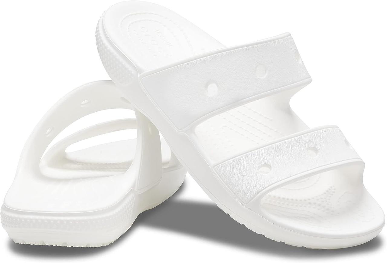 Crocs Classic sandal шльопанці жіночі крокс +2 джибітси в подарунок.