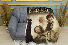 Плед «Володар кілець. Постер. Lord of the Rings. Poster. Plaid»