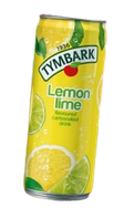 Газированный напиток Tymbark со вкусом лимона и лайма, 0.33 л, 12 шт/ящ
