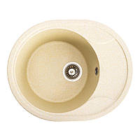 Гранитная мойка для кухни VALESO ONYX 5847 матовая Песок