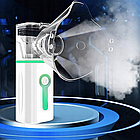 Портативний ультразвуковий інгалятор M 202 / Домашній небулайзер/ Міні розпилювач для інгаляцій, фото 6