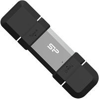 USB флеш наель Silicon Power USB 256G SILICON POWER usb3.2+TypeC Mobile C51 SP256GBUC3C51V1S d