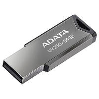 USB флеш наель ADATA 64GB AUV 250 Black USB 2.0 AUV250-64G-RBK d