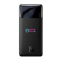 Внешний аккумулятор Baseus Bipow Digital Display Power Bank 30000mAh 15W Black (PPBD050201)