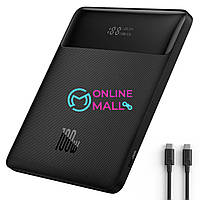 Внешний аккумулятор Baseus Blade High Power Digital Display Quick Charge Power Bank 20000mAh 100W Black